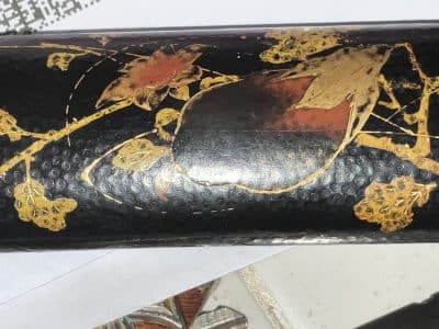 Wakizashi sword Scabbard/sheath Lacquered wood Antique Swords 37