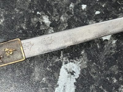 Wakizashi sword Scabbard/sheath Lacquered wood - Image 49