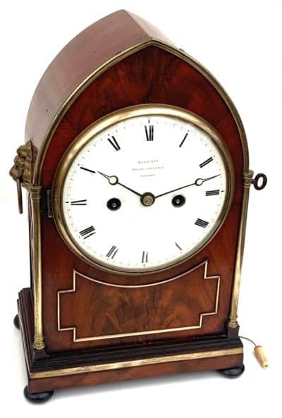 Twin Fusee Bracket clock