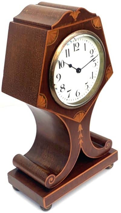 Tulip Cased Mantel Clock