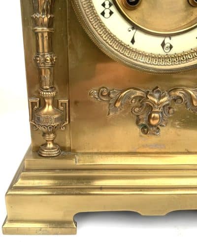 French Ormolu Bronze Mantel Clock