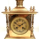 Ormolu Cubed Mantel Clock