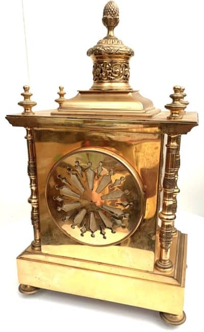 Ormolu Cubed Mantel Clock