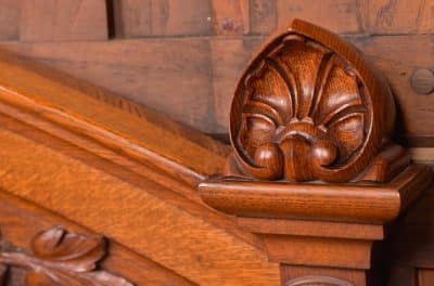 Victorian Oak Pedestal Sideboard SAI2803 - Image 18