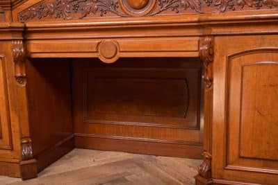 Victorian Oak Pedestal Sideboard SAI2803 - Image 13