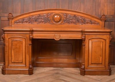 Victorian Oak Pedestal Sideboard SAI2803 - Image 10
