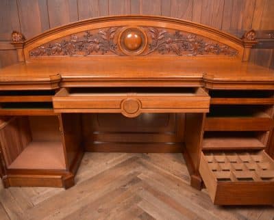 Victorian Oak Pedestal Sideboard SAI2803 Antique Furniture 9