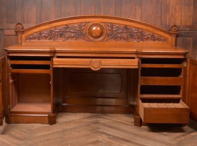 Victorian Oak Pedestal Sideboard SAI2803 Antique Furniture 7