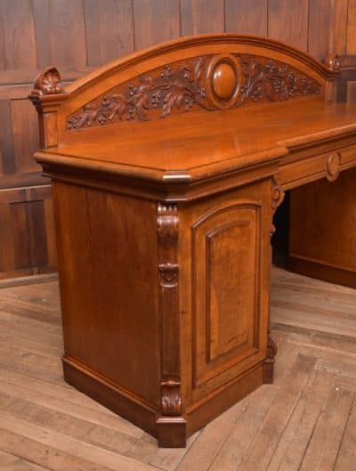 Victorian Oak Pedestal Sideboard SAI2803 - Image 2