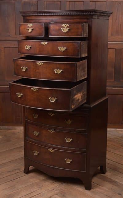 Edwardian Mahogany Chest On Chest SAI2298 - Image 18