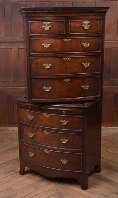 Edwardian Mahogany Chest On Chest SAI2298 Antique Draws 18