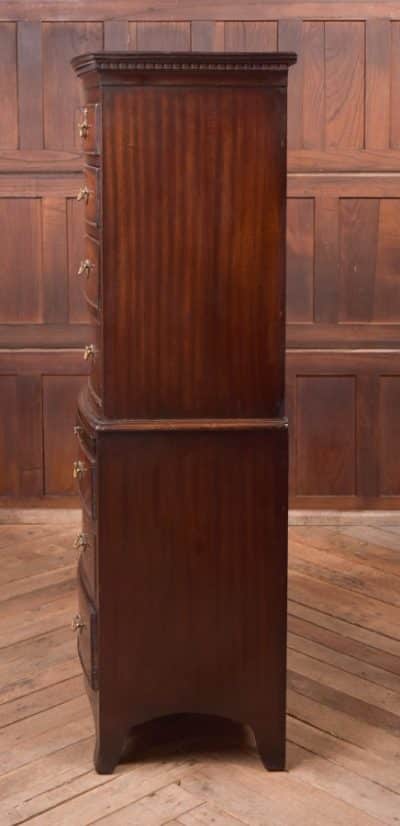 Edwardian Mahogany Chest On Chest SAI2298 Antique Draws 17