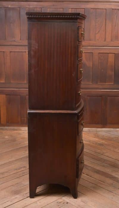 Edwardian Mahogany Chest On Chest SAI2298 Antique Draws 6