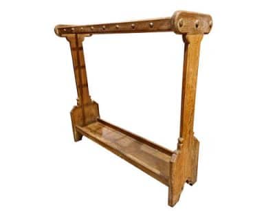 An Oak Gothic Revival Stick Stand - Image 5