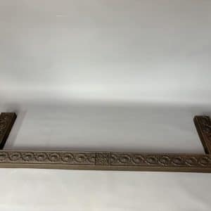 Country House Cast Iron Fire Fender cast iron Antique Furniture 3