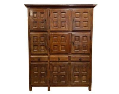 18thc Spanish Oak Cupboard Antique Cupboards 3