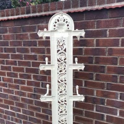 Hallstand caste iron early 19th century stamped for the factory of coalbrokedale - Image 2