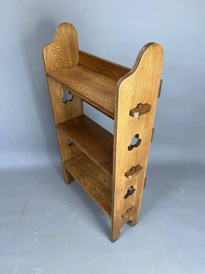 Liberty Arts & Crafts Oak Sedley Bookcase c1905 bookcase Antique Bookcases 4