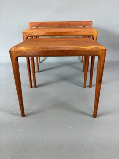 Johannes Andersen Nesting Tables for CFC Silkeborg danish Antique Furniture 8