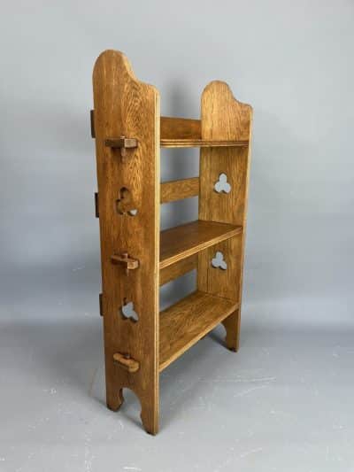 Liberty Arts & Crafts Oak Sedley Bookcase c1905 bookcase Antique Bookcases 3