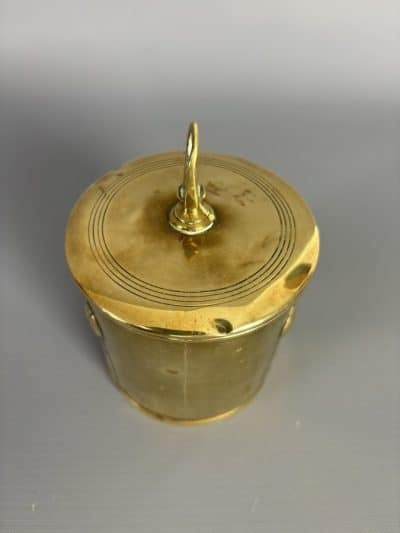 Karl Deffner Brass Tea Caddy brass Antique Boxes 4