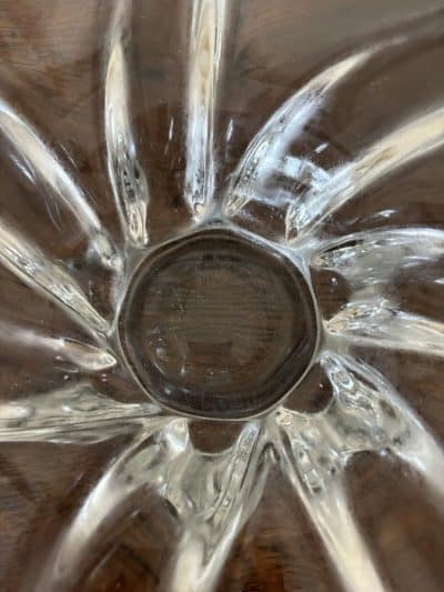 Mid Century French Art Glass Splash Bowl Art Vannes Antique Glassware 4