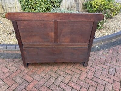 Shapland & Petter Arts & Crafts Oak Settle - Image 6