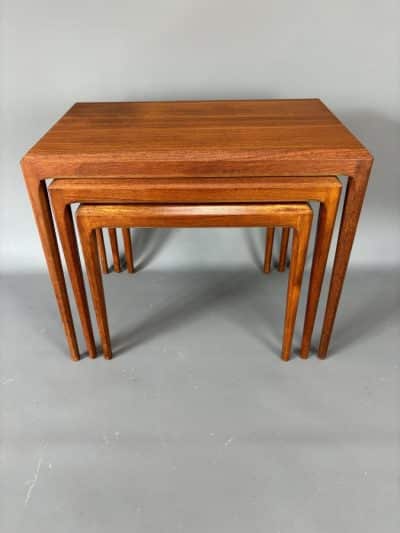 Johannes Andersen Nesting Tables for CFC Silkeborg danish Antique Furniture 4