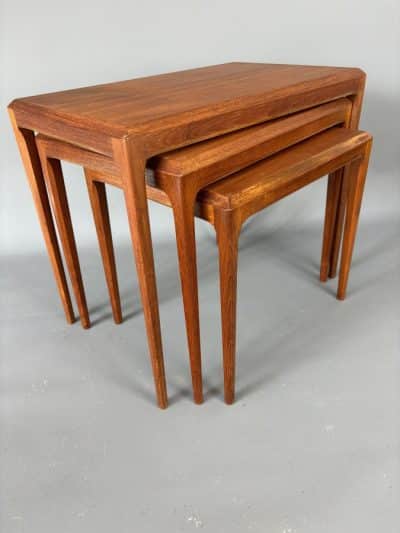 Johannes Andersen Nesting Tables for CFC Silkeborg danish Antique Furniture 3