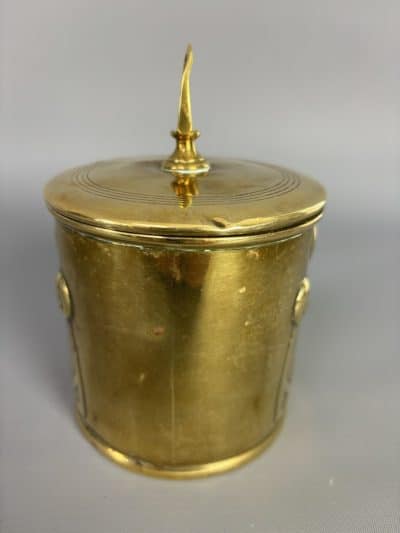 Karl Deffner Brass Tea Caddy brass Antique Boxes 5