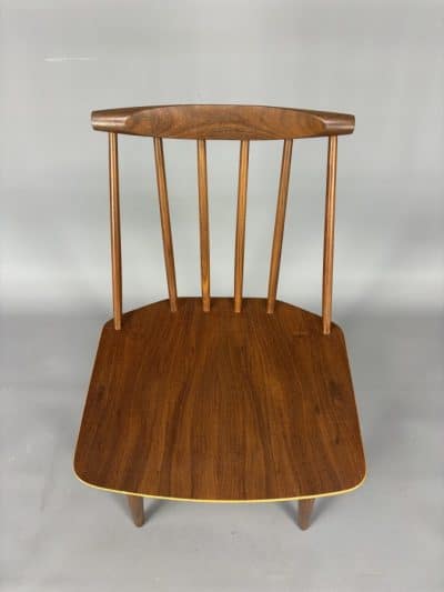 Set of Six Danish Folke Palsson Chairs 1960s - Image 5