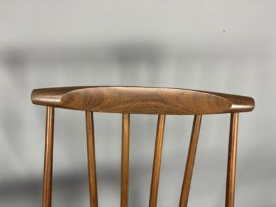 Set of Six Danish Folke Palsson Chairs 1960s danish Antique Chairs 5