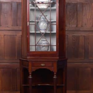 Edwardian Mahogany Corner Cabinet SAI1818 Antique Cupboards