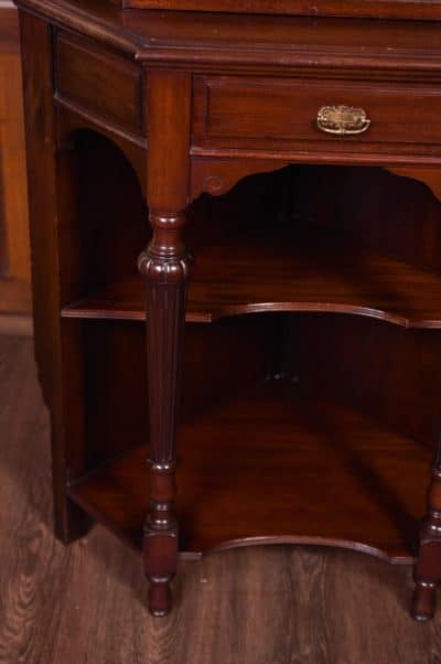 Edwardian Mahogany Corner Cabinet SAI1818 - Image 7