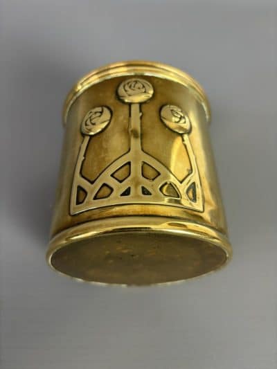 Karl Deffner Brass Tea Caddy brass Antique Boxes 7
