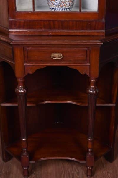Edwardian Mahogany Corner Cabinet SAI1818 - Image 3