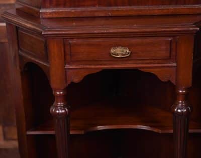Edwardian Mahogany Corner Cabinet SAI1818 - Image 10