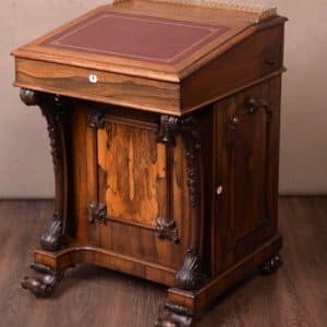 Victorian Rosewood Davenport Antique Desks 4