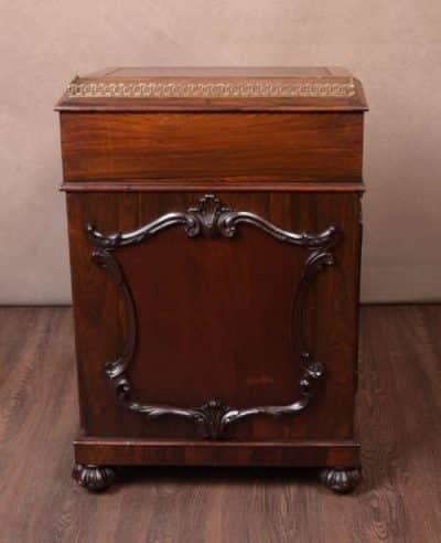 Victorian Rosewood Davenport Antique Desks 7