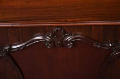 Victorian Rosewood Davenport - Image 3