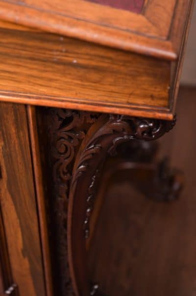 Victorian Rosewood Davenport Antique Desks 26