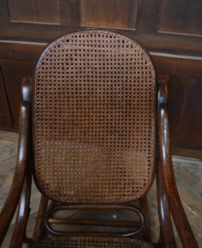 Edwardian Bentwood Rocking Chair SAI3289 Antique Chairs 6