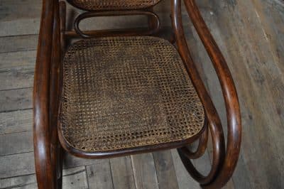Edwardian Bentwood Rocking Chair SAI3289 Antique Chairs 5