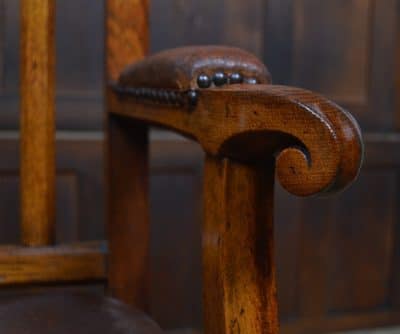 Victorian Oak Arm Chair SAI3291 Antique Chairs 12