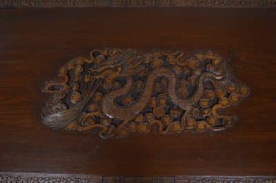 Chinese Camphor Wood Blanket / Storage Box SAI3276 - Image 20