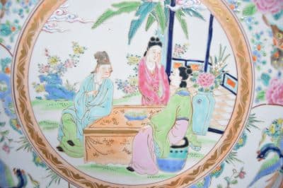 Hand Painted Oriental Charger SAI3292 Antique Ceramics 11