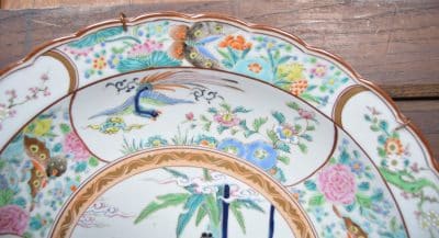 Hand Painted Oriental Charger SAI3292 Antique Ceramics 9