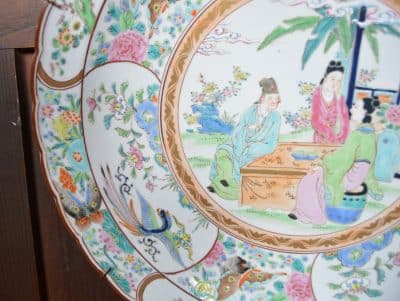 Hand Painted Oriental Charger SAI3292 Antique Ceramics 8