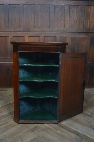 Georgian Oak Corner Cabinet SAI3281 - Image 6