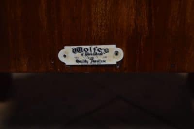Edwardian Wolf Mahogany Paper/ Magazine Rack SAI3294 - Image 5